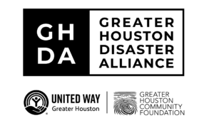 New Greater Houston Disaster Alliance logo - black